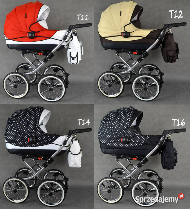 Wózek Dziecięcy VIKO Retro Chrom 3w1 Fotelik śląskie Katowice