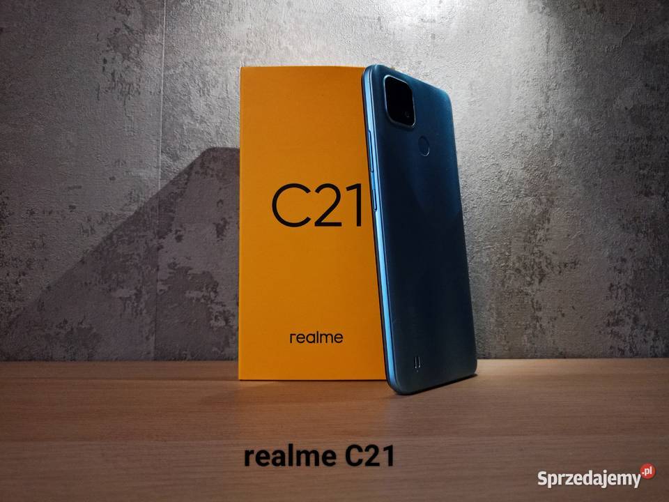 Realme C21 32GB Cross Blue Idealny stan Dual SIM śląskie