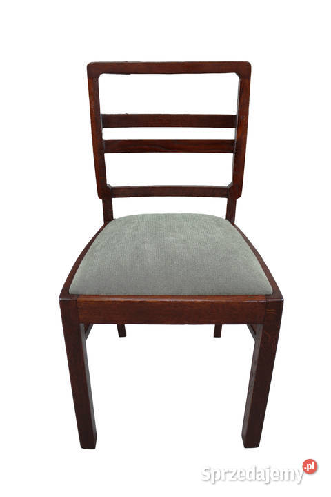 Dębowe krzesło renowacji nowe obicie antyki do Bydgoszcz