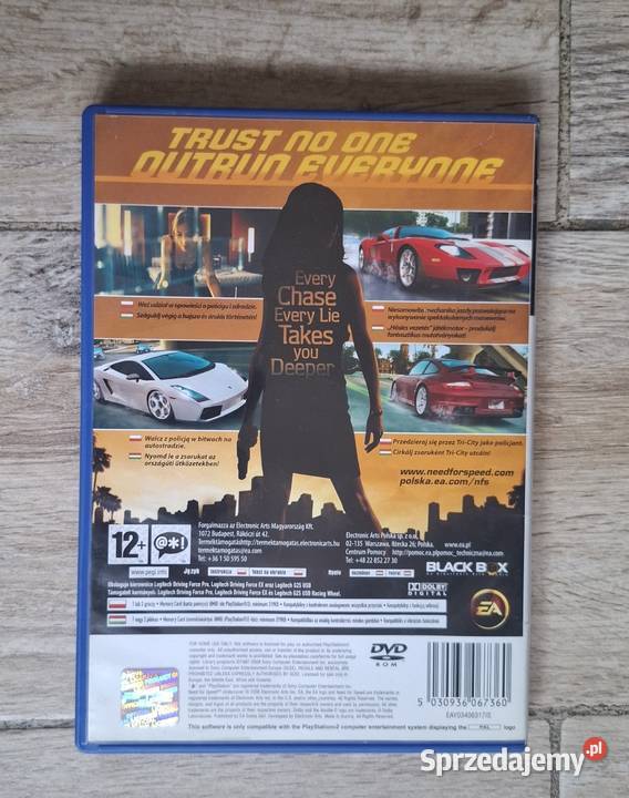 Gra Need For Speed Undercover 2 PlayStation 2 mazowieckie Żuromin