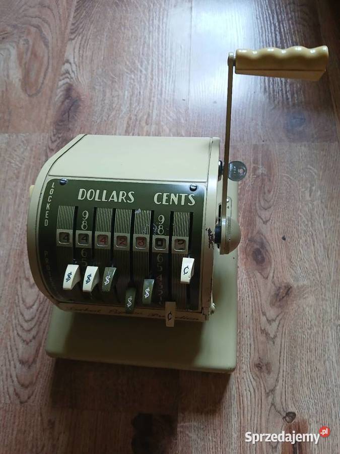 Stara maszyna do liczenia Kraków
