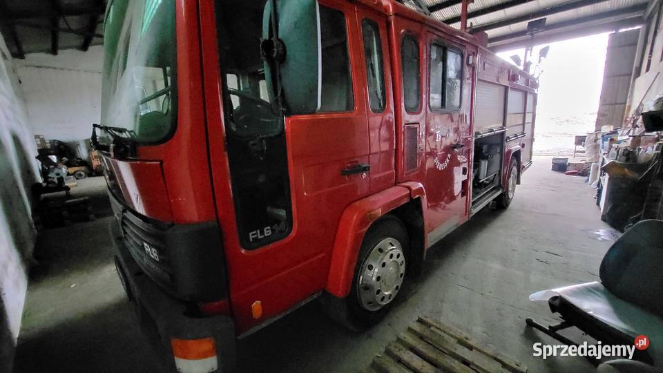 Volvo fl6 fl614 pozarniczy straż 5000kg Stalowa Wola