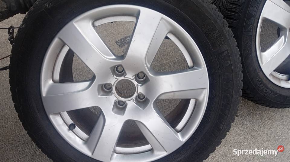 Alufelgi audi VW skoda 5x112 17 opony22555r17