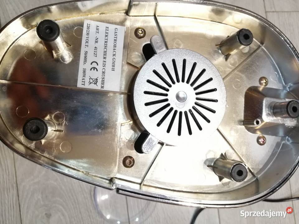 Kruszarka do lodu AGD wielkopolskie Nowy Tomyśl sprzedam