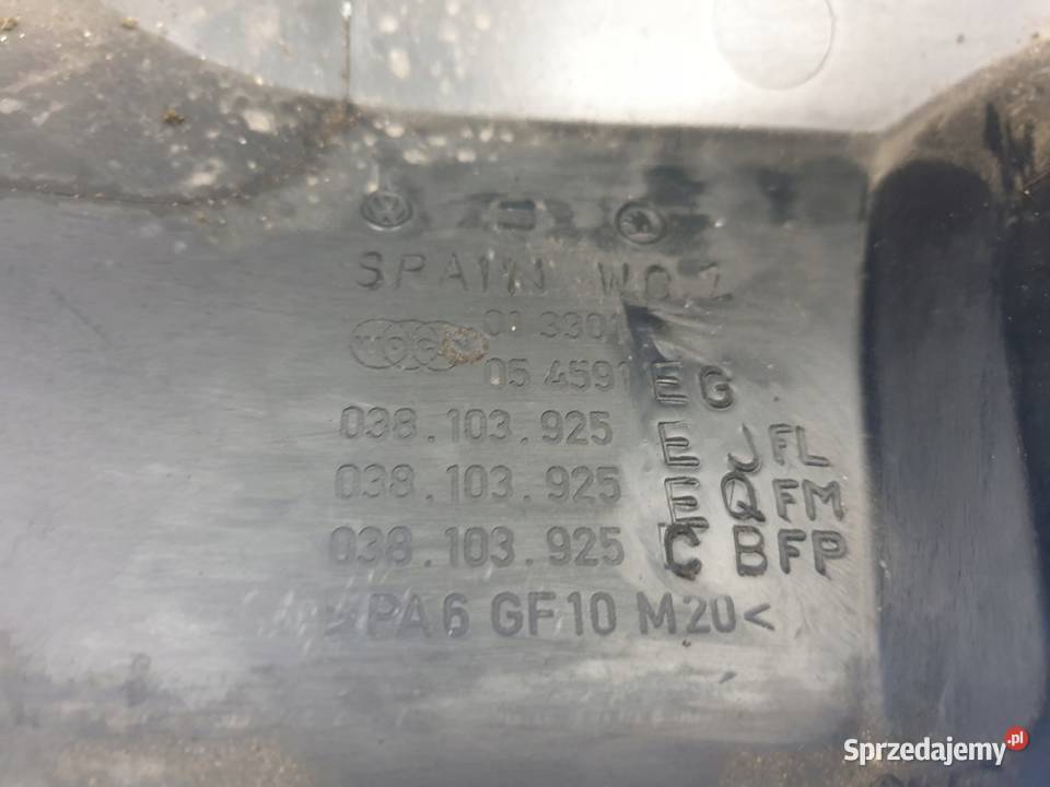 Skoda Fabia II 19 TDI GÓRNA OSŁONA SILNIKA Części samochodowe Rudka