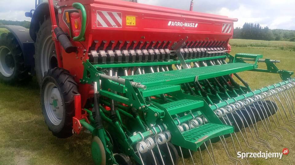 Siewnik Agromasz SR300 talerzowy Putnowice Wielkie
