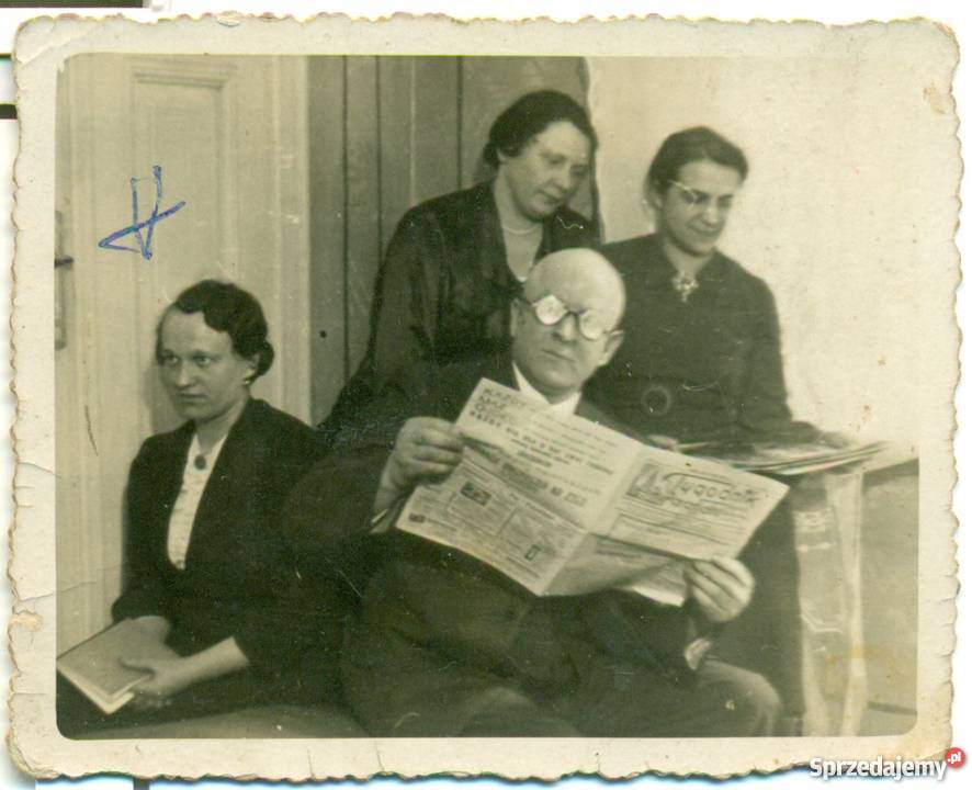 Stare zdjęcia rodzina 17051936 20041937 Poznań Militaria wielkopolskie Ostrów Wielkopolski