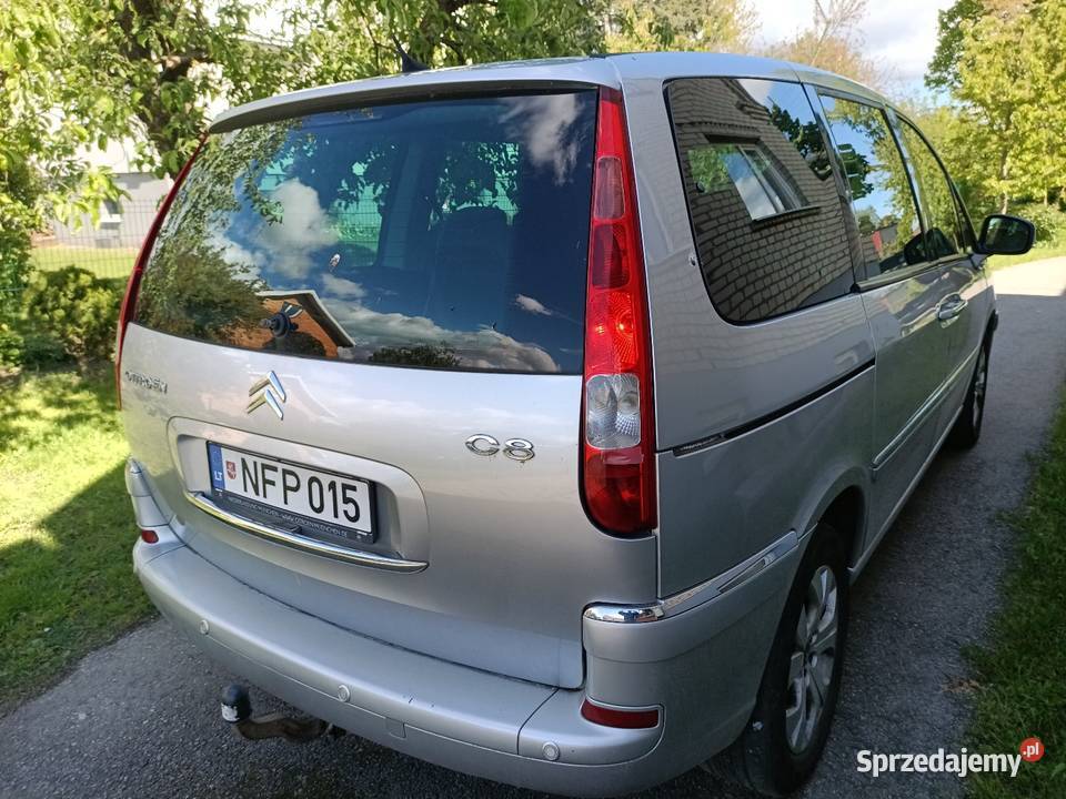 Citroen C8 2010 07 20 Diesel elektryczne lusterka podlaskie Suwałki