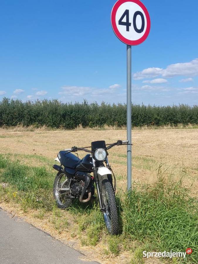 Yamaha DT80 MX 1981 lubelskie Stryjno-Kolonia