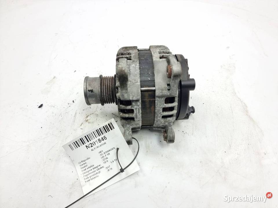 ALTERNATOR VOLKSWAGEN GOLF VII 04C903023T osobowe Pozostałe Lipno