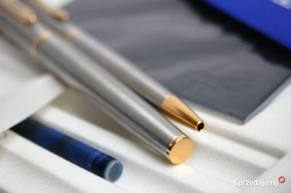 Pióro wieczne i długopis stal Hemisphere Lublin