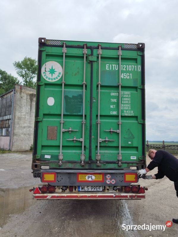 kontener morski 12m 40 HC STRZELIN