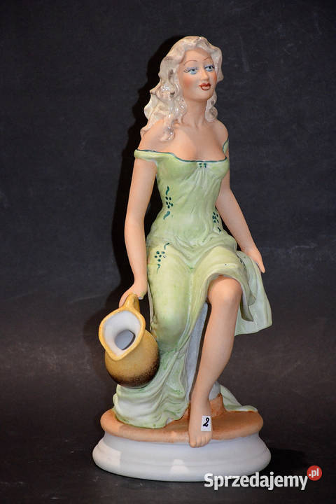 Porcelana Roceram figurka LUCY z dzbanem mat 31 Porcelana i szkło Środa Wielkopolska