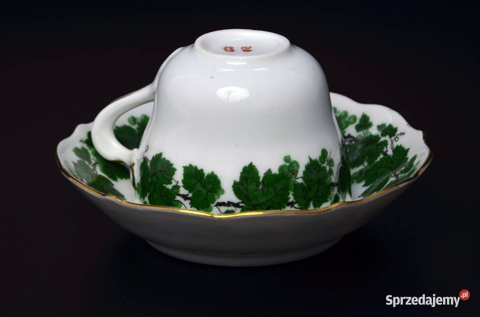 Filiżanka w stylu miśnieńskim Schnwald Bavaria Legnica