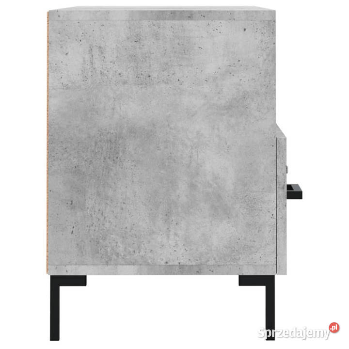 Szafka pod TV szarość betonu 80x36x50 WM828976 RTV