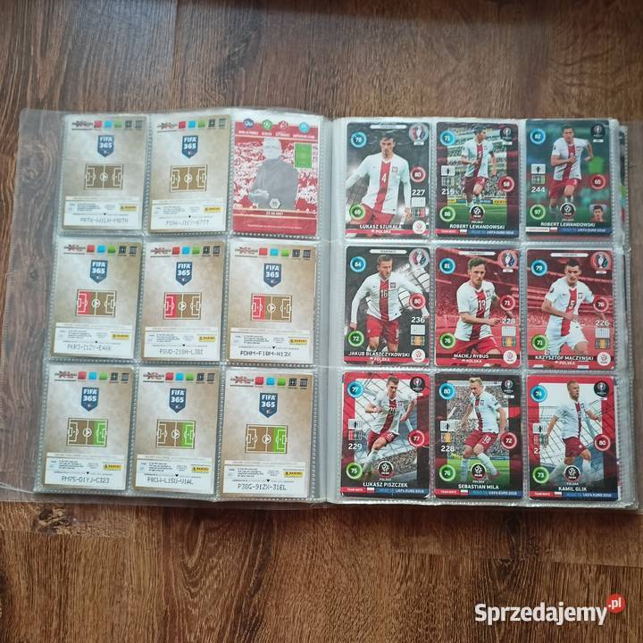 Karty piłkarskie FIFA 365 2 albumy Strzyżów sprzedam