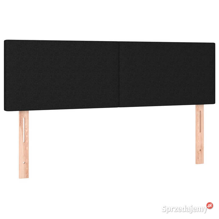 Zagłówek do łóżka z LED czarny 144x5x7888 Warszawa