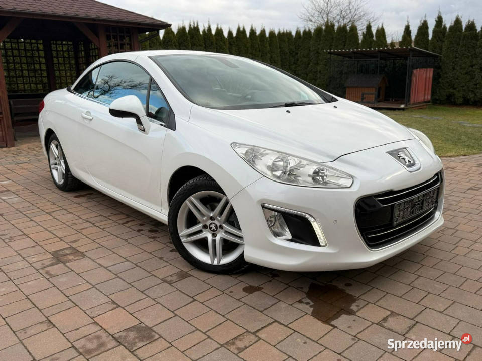 Peugeot 308 CC Bezwypadkowy piękny cabriolet immobilizer