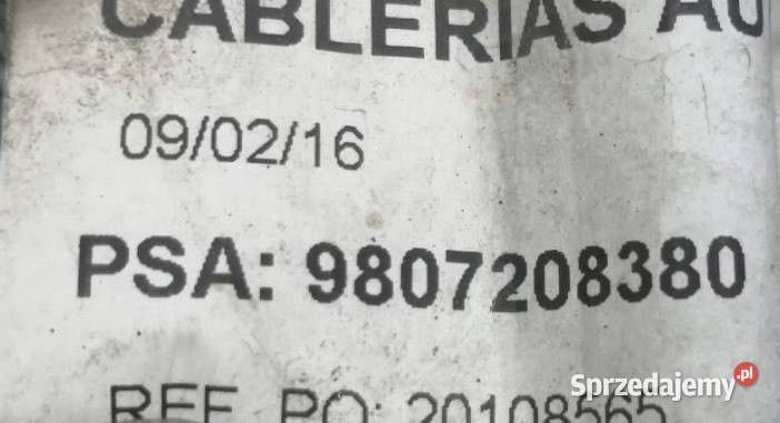 Wiązka instalacja zderzaka przód pdc c4 grand Materiały instalacyjne wielkopolskie Sieraków