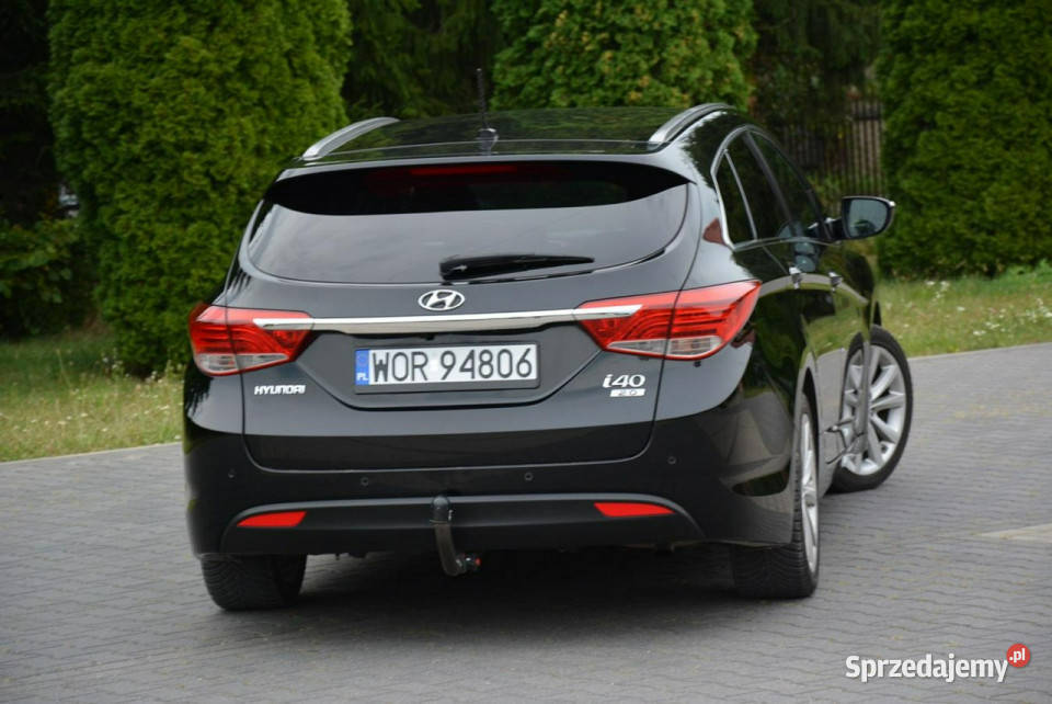 Hyundai i40 Premium Wentylacja bixenon Skóry czujnik parkowania Ostrów Mazowiecka