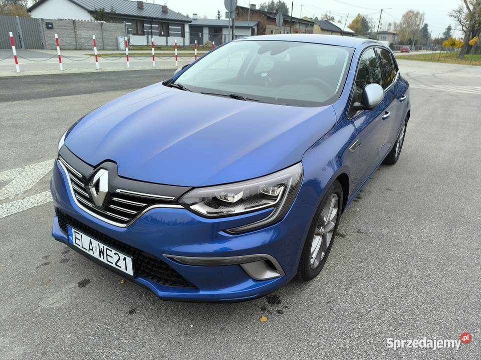Megane 4 GTline 13 tce 2019 bogate wyposażenie 140KM Łask