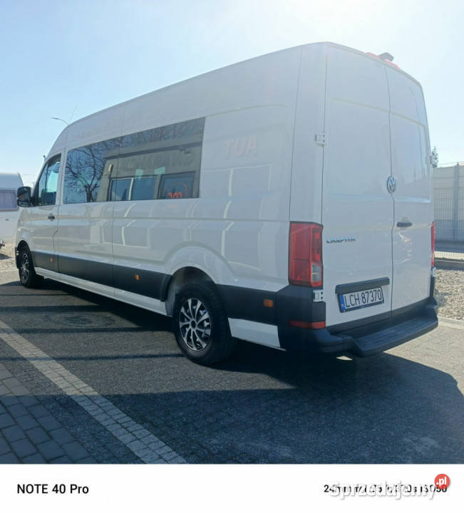 Volkswagen Crafter 9osobowy webasto sliczny Van / Minibus Chełm sprzedam
