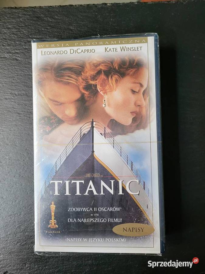 Film fabularny Titanic na kasecie VHS Sony Zielona Góra