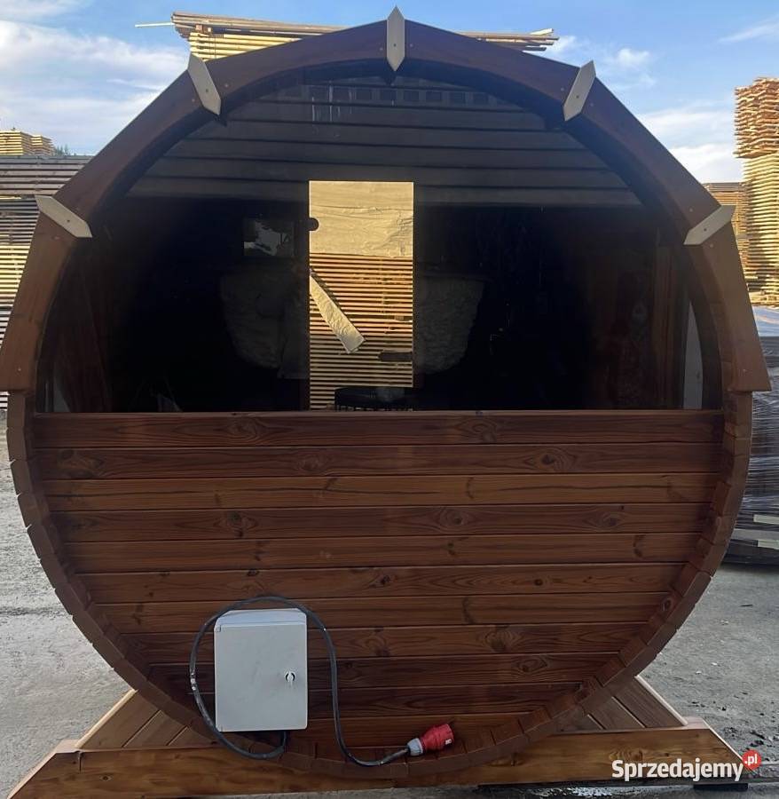 RĘKI Sauna Beczka Ogrodowa Bania Ruska z Piecem małopolskie Kraków