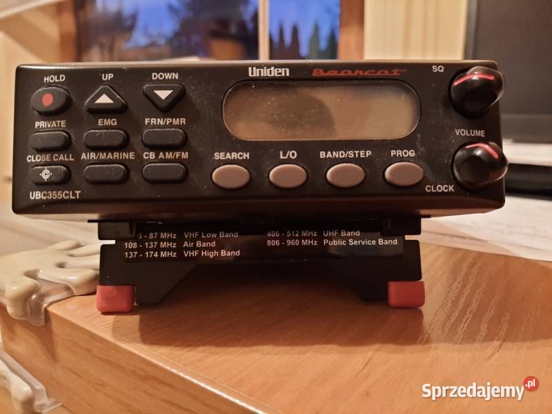 UNIDEN UBC355CLT odbiornik szerokopasmowy skaner Jordanów sprzedam