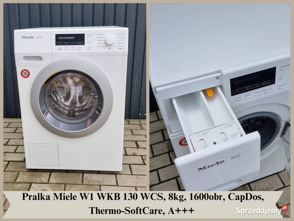 Pralka Miele W1 WKB 130 WCS 8 1600obr CapDos dolnośląskie Wrocław