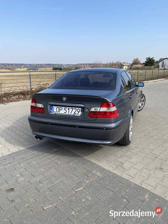 BMW E 46 25 2003 grafitowy lubelskie Lublin