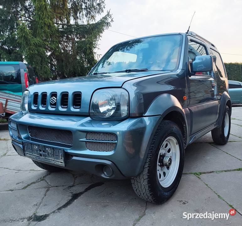 Ładny nie zgnity Suzuki Jimny 13 benzyna 4x4 napęd 4x4 Domaradz