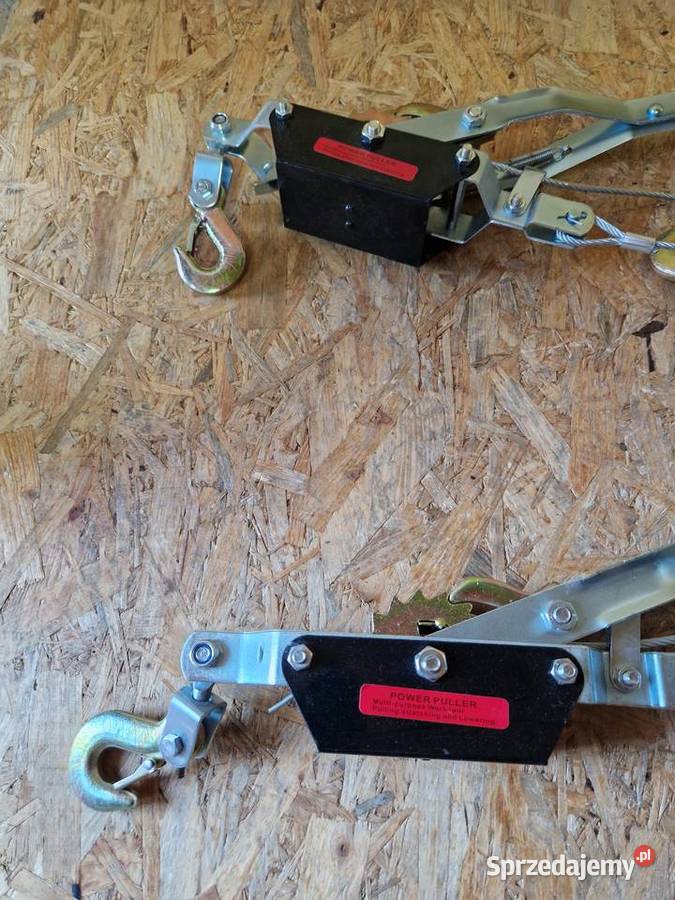 Wyciągarka wciągarka linowa uciąg 4 tony Głogowa