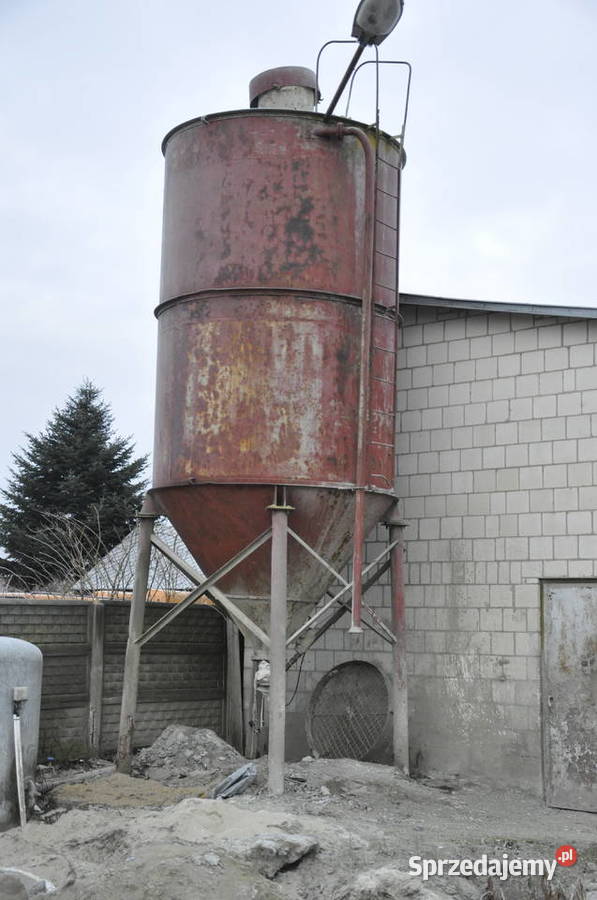 Silos na zboże cement wapno 23 tony lubelskie