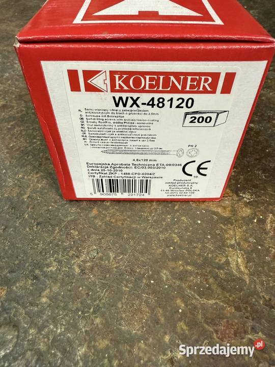 Wkręty samowiercące do blach Stargard