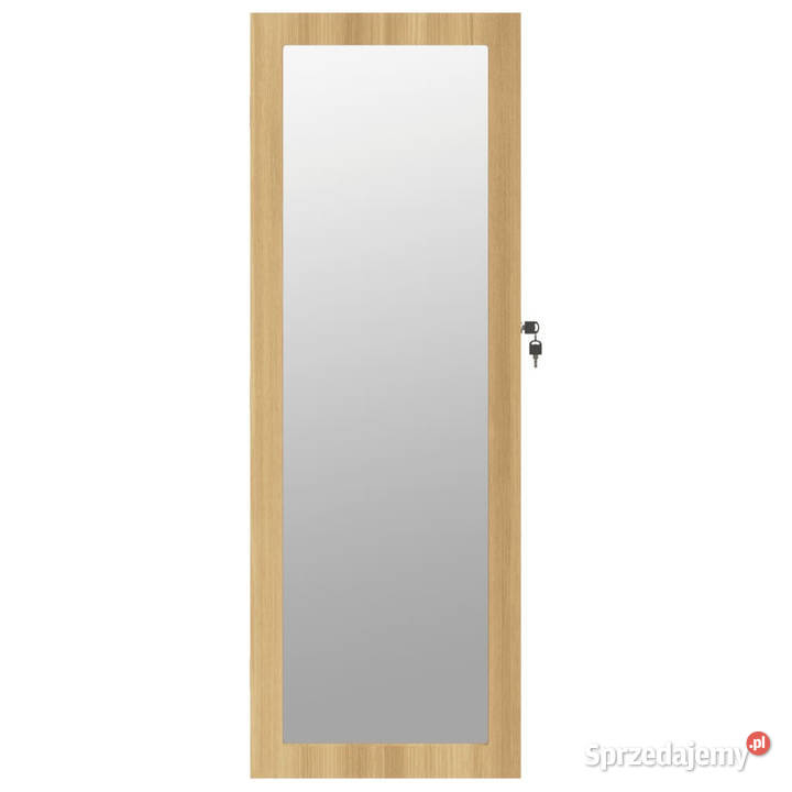 Wisząca szafka na biżuterię z lustrem 375x10x106 Łazienkowe