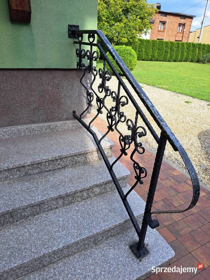 Poręcz metalowa kuta Tychy