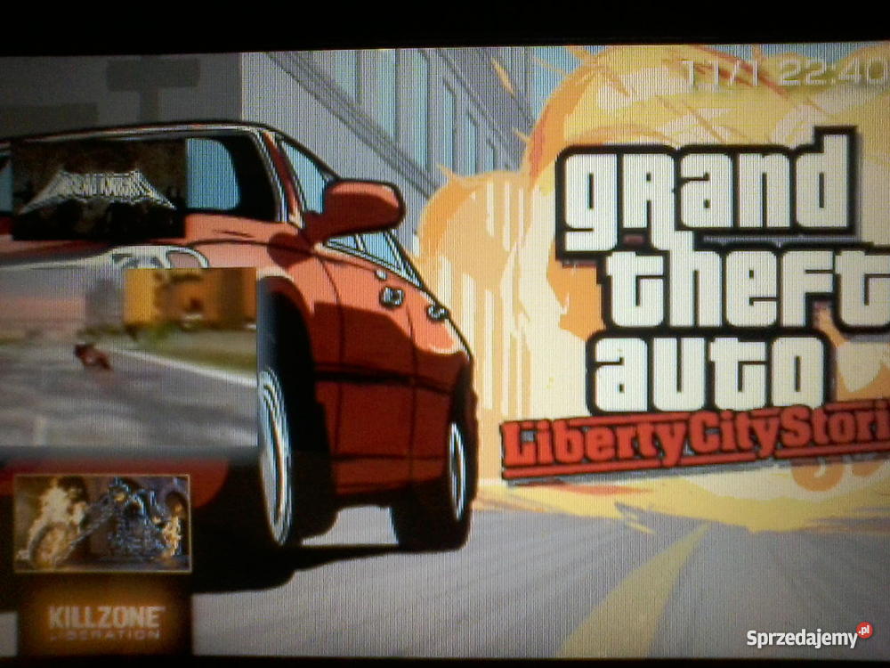 Konsola PSP SONY 200 Gier100 Menu Lublin