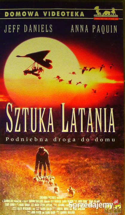 Kaseta VHS firmowo nagrana Sztuka latania