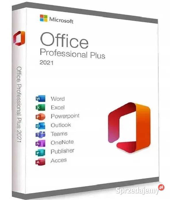 Office 2021 Professional Plus 100 Online Pszczyna sprzedam