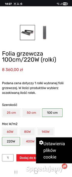 Panel grzewczy rolka dolnośląskie