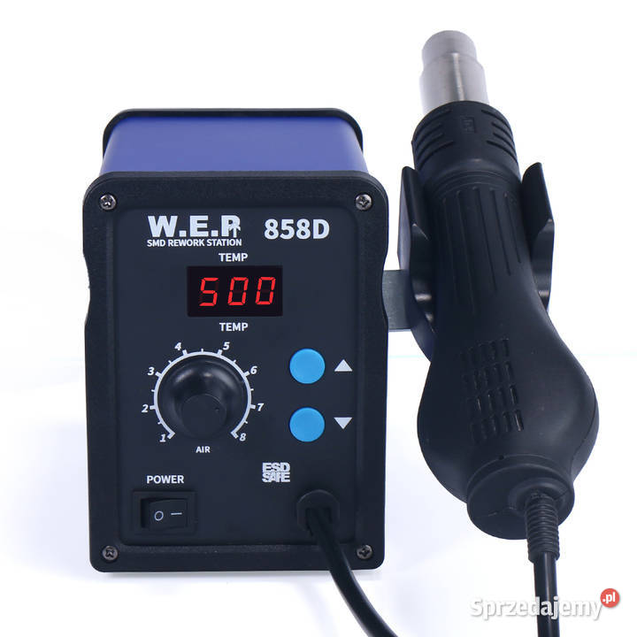 Spawarka Plastiku 858D 19xDysza Plastik Siatka Katowice sprzedam