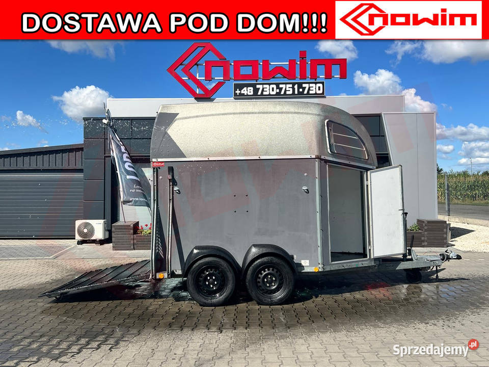 Przyczepa do 2 koni Boeckmann Duo koniara 2konna Poznań