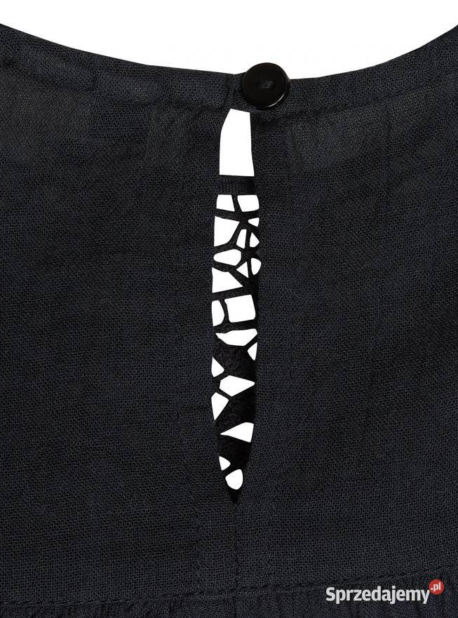 SUPERDRY TOP BLUZKA Z KORONKĄ SZYDEŁKOWĄ 40 L Rozmiar 40(L) Bluzki i koszule Kalisz