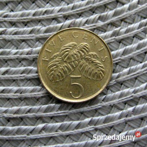 Singapur 5 Cent 1997r Kalisz
