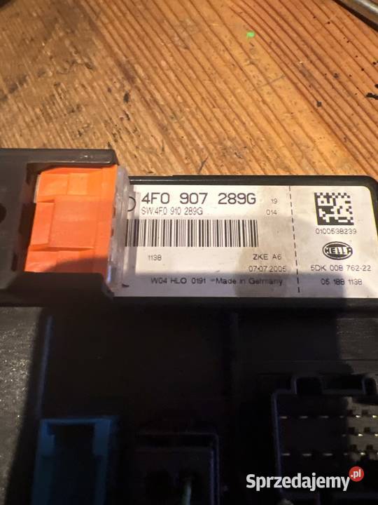 Modul komfortu audi 4f0907289g Pozostałe Margonin