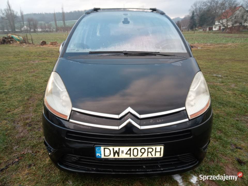 Citroen C4 Grand Picasso 20 LPG automat 7osobowy Rok produkcji 2009 Wrocław