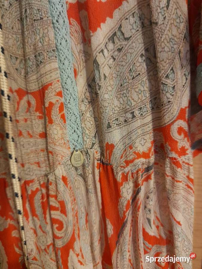 Sukienka marki Nile z halką lubuskie Kostrzyn nad Odrą