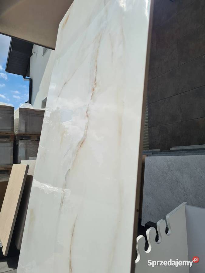 PŁYTKA gres ONYX BLANCO LOGAN SNOW POLER 60X120 Płytki uniwersalne Opoczno
