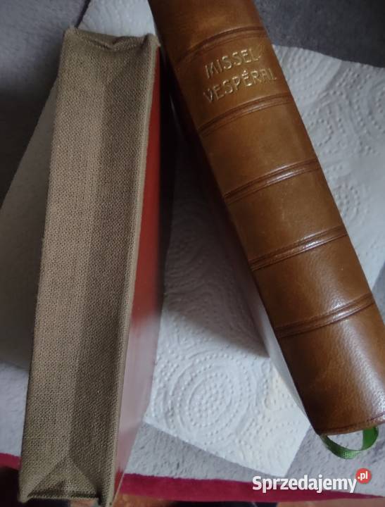 Mszał Missel Vesperal 1947r j francuski wielkopolskie Gniezno